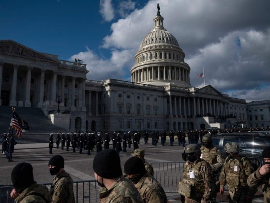 Ensayos de la toma de posesión de Joe Biden en imágenes