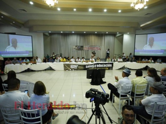 FOTOS: La incorporación del gobierno al diálogo paralelo de la Plataforma de Salud y Educación  