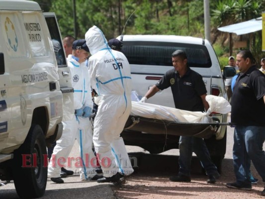 FOTOS: Escena donde asesinaron a mujer de Lucio Rivera, un exjefe criminal