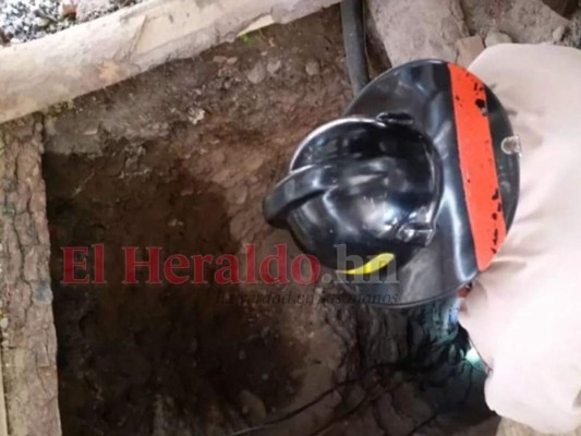 FOTOS: Así es el profundo túnel descubierto cerca de El Pozo I