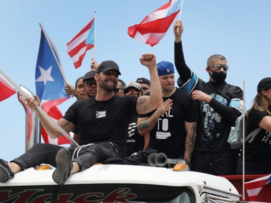 FOTOS: Los artistas que apoyan las protestas contra Ricardo Rosselló en Puerto Rico