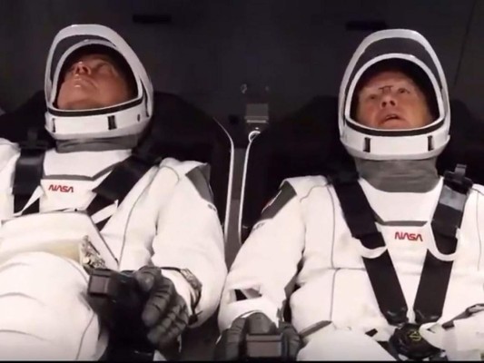 Así fue la despedida de los astronautas antes de abordar el SpaceX