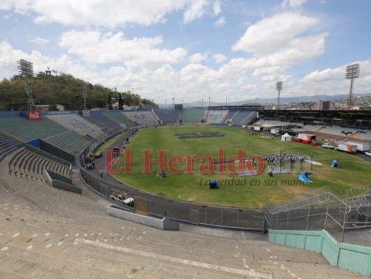 FOTOS: Los preparativos en el Estadio previo al 15 de septiembre