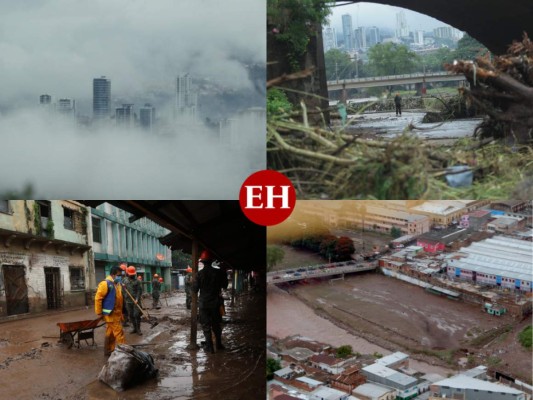 FOTOS: Las huellas de Eta en la capital que reviven la pesadilla del huracán Mitch