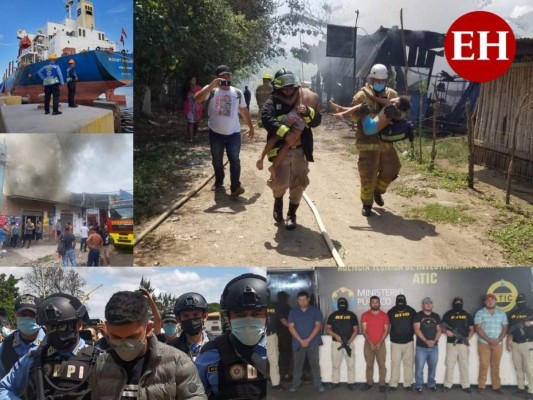 Incendios fatales, captura de narcotraficantes y muertes violentas: Todo lo que sucedió esta semana en Honduras