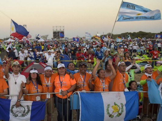 FOTOS: Así fue la multitudinaria vigilia en la Jornada Mundial de la Juventud en Panamá   