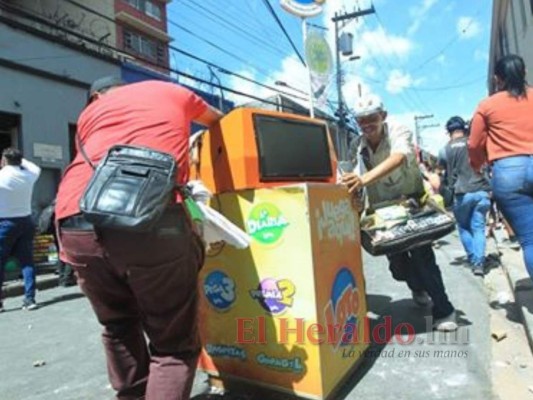 FOTOS: Los daños registrados en protesta de la Plataforma en Tegucigalpa