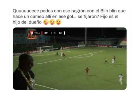 Olimpia, blanco de los memes tras recibir dinero de Ronnie Brunswijk en los camerinos