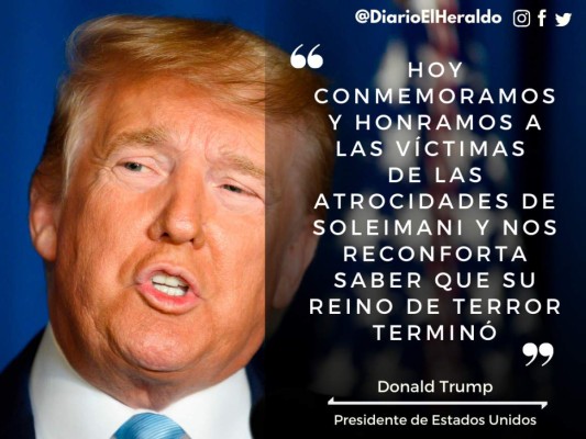 Las polémicas frases de Trump tras dar la orden de matar a Soleimani