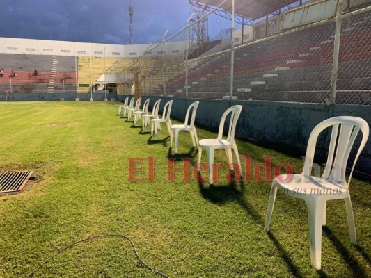 Así fue el regreso del público a los estadios de fútbol en Honduras (Fotos)