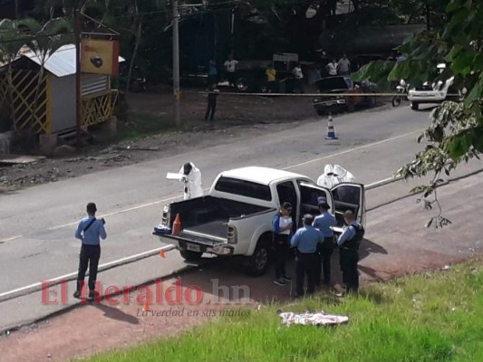 FOTOS: Escena donde asesinaron a mujer de Lucio Rivera, un exjefe criminal