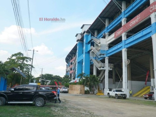 Así se encuentra el estadio Olímpico previo al juego de Honduras ante Estados Unidos