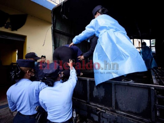 Así fueron evaluados en Medicina Forense Roosevelt y su clan (FOTOS)