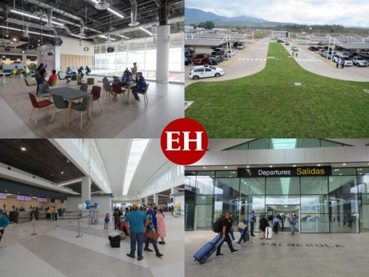 FOTOS: Así luce el aeropuerto de Palmerola en sus primeros días de vuelos