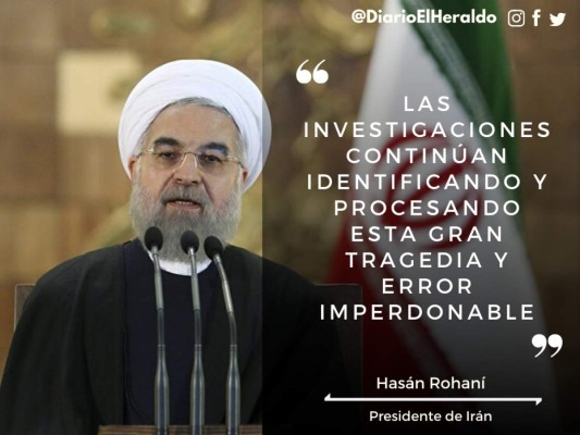 'Serán juzgados' y 'hubiera preferido morir': frases de autoridades iraníes tras derribo de avión ucraniano