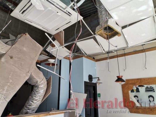 Las imágenes que dejó la explosión en restaurante de la capital