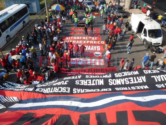 Día del Trabajador 2019: La marcha que se desarrolla en la capital en imágenes