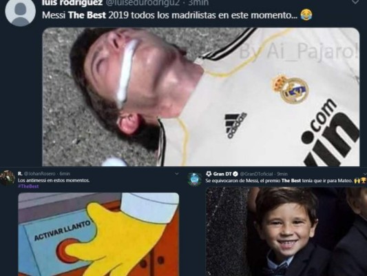 The Best: Messi gana premio a mejor jugador y los memes detrozan a Cristiano