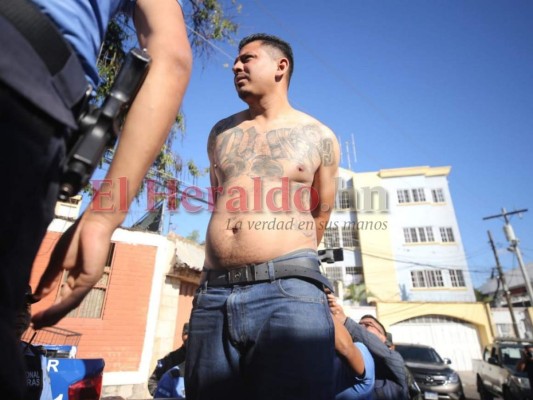 FOTOS: Ellos operaban narcolaboratorio de la MS-13 en la capital