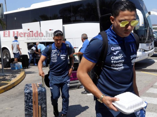 Las mejores imágenes de la salida de la Selección de Honduras hacia Estados Unidos