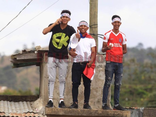 Real de Minas vs Olimpia: Fotos del ambientazo en el estadio Marcelo Tinoco de Danlí