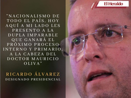 Las frases de Ricardo Álvarez al sumarse a las filas de Mauricio Oliva