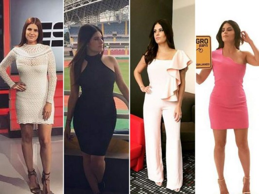 FOTOS: Ella es Carolina Padrón, la hermosa periodista venezolana de ESPN que está en Honduras