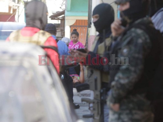 Las imágenes que dejó el enfrentamiento entre policías y pandilleros en la capital  