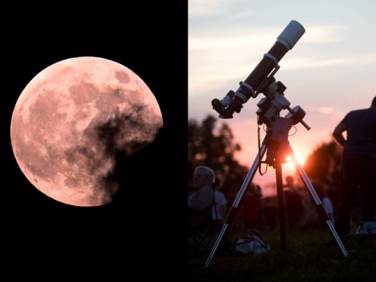 Así se ve el eclipse lunar más largo del siglo, alrededor del mundo (Fotos)