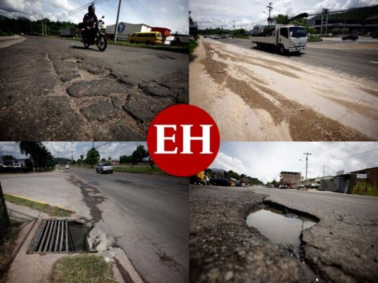 Baches, tierra y alcantarillas destapadas: deterioradas calles de la capital (FOTOS)