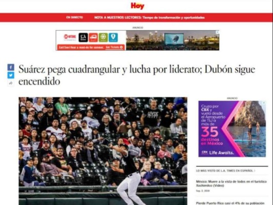 FOTOS: Así reaccionó la prensa internacional sobre Mauricio Dubón