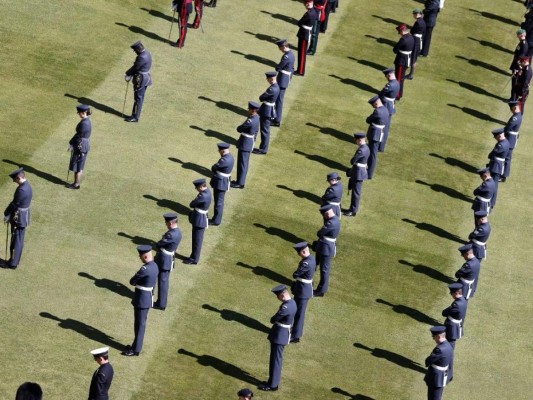 Así se desarrolló el funeral del príncipe Felipe en Inglaterra (Fotos)