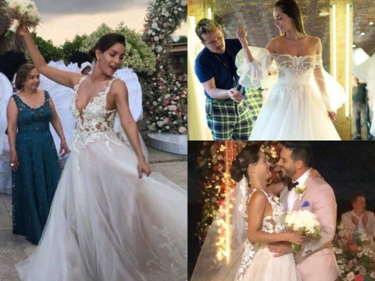 FOTOS: Así lució Carmen Villalobos en su romántica boda con Sebastián Caicedo