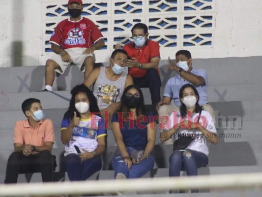 Así fue el regreso del público a los estadios de fútbol en Honduras (Fotos)