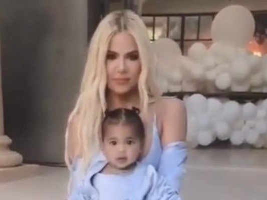 Khloé Kardashian y Tristan Thompson se reencuentran en cumpleaños de su hija True