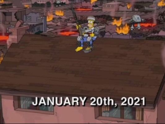 Los Simpson y sus predicciones más estremecedoras para el 2021 (FOTOS)