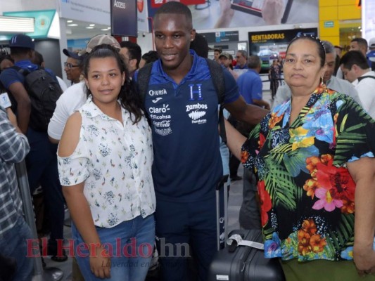 Las mejores imágenes de la salida de la Selección de Honduras hacia Estados Unidos