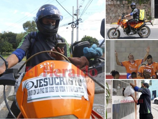 Ronal Montoya: de capitán de los Lobos de la UPN a repartidor de comida (FOTOS)