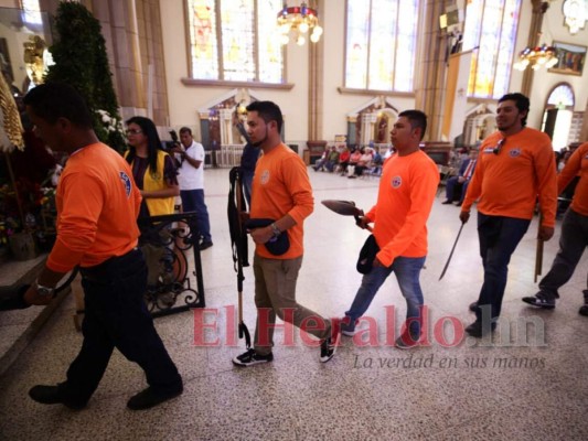 FOTOS: Así fue la peregrinación de Copeco en honor a la Virgen de Suyapa