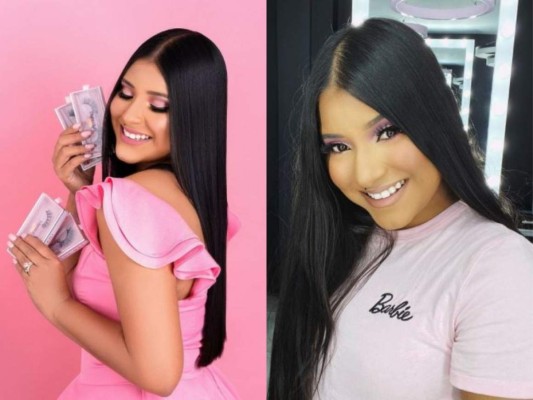 Hondureña Kriz Reales es sensación en redes por sus impresionantes looks de maquillaje