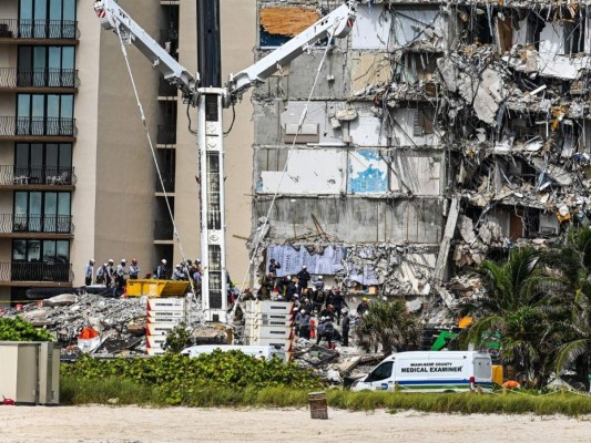 FOTOS: Sexto día de búsqueda de sobrevivientes tras colapso de edificio en Miami