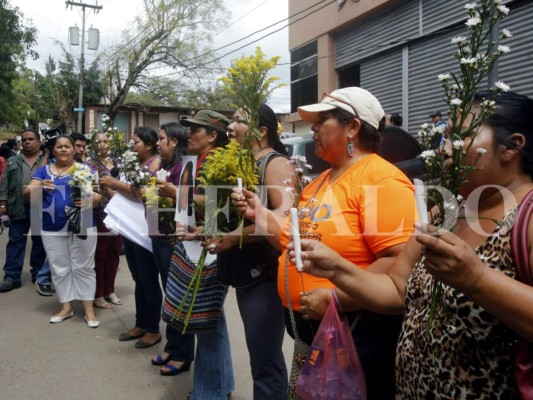 10 impactantes imágenes sobre el crimen de Berta Cáceres