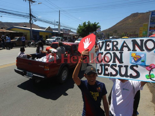 Semana Santa: Así fue la salida de veraneantes de la capital de Honduras