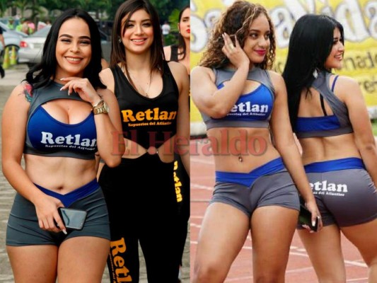 Guapas hondureñas invaden el estadio Olímpico en la final Real España vs Motagua