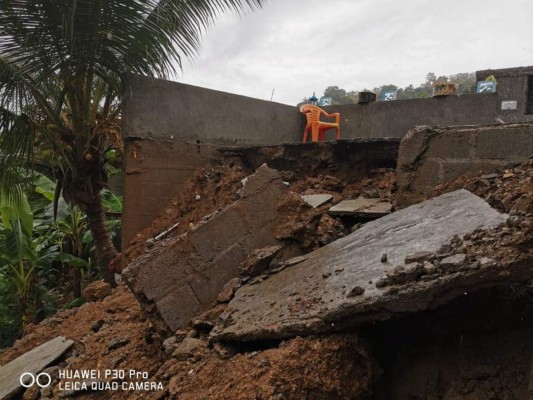 Alerta amarilla: Lluvias provocan primeros daños en Honduras (FOTOS)