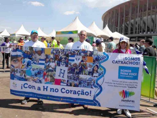 Honduras vs Argentina: así es el ambiente a las afueras del Mané Garrincha