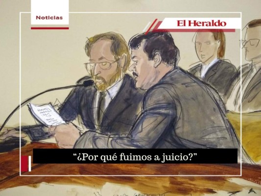 Las 8 frases de 'El Chapo' Guzmán al ser condenado a cadena perpetua