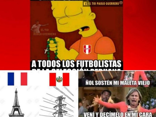 Con memes destrozan a la Selección de Perú tras su derrota ante Francia