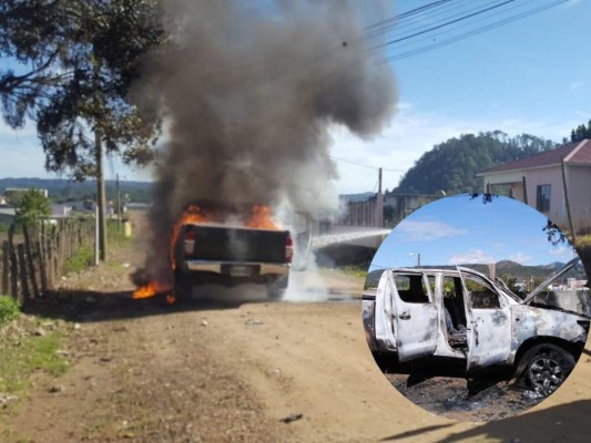 Las fotos que dejó la masacre en La Esperanza, Intibucá