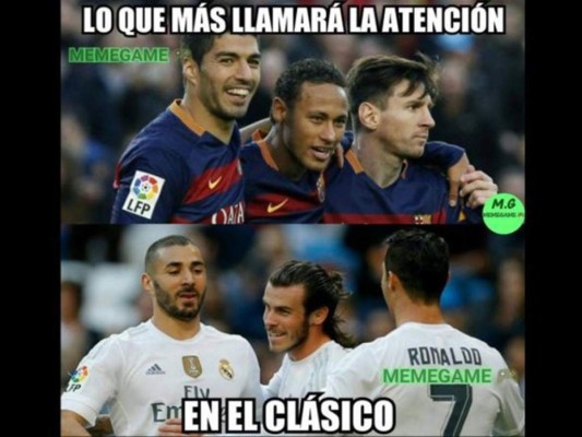 Disfruta de los memes previo al duelo entre Barça y Real Madrid